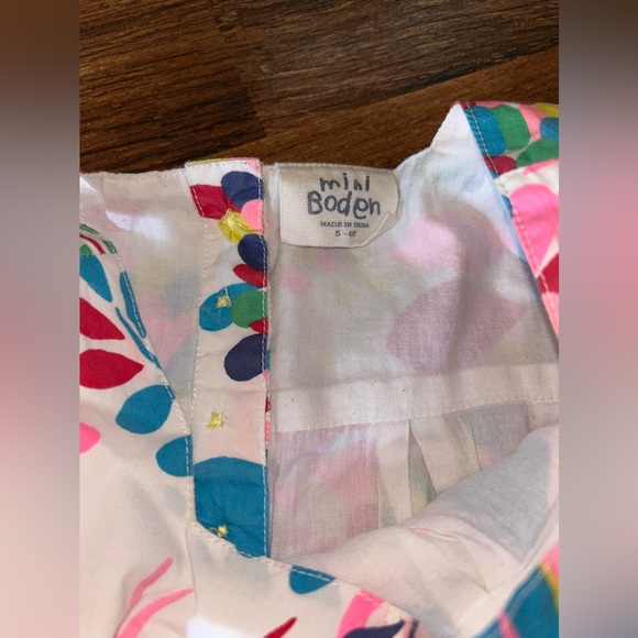 Girls Mini Boden Dress - Picture 3 of 5